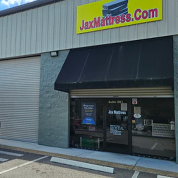 JaxMattress front entrance from outside